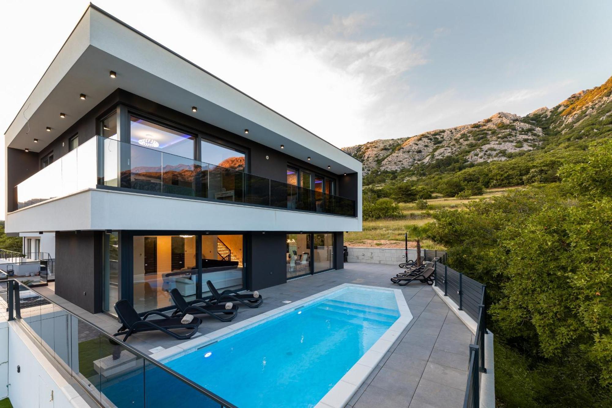 Villa Bellezza Draga Bašćanska Екстериор снимка