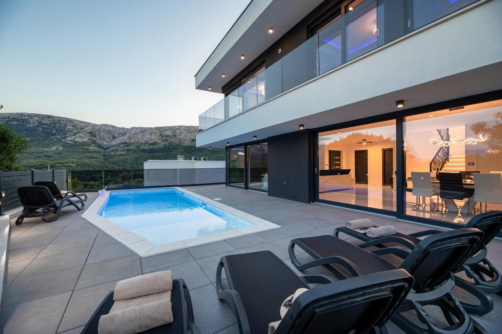 Villa Bellezza Draga Bašćanska Екстериор снимка