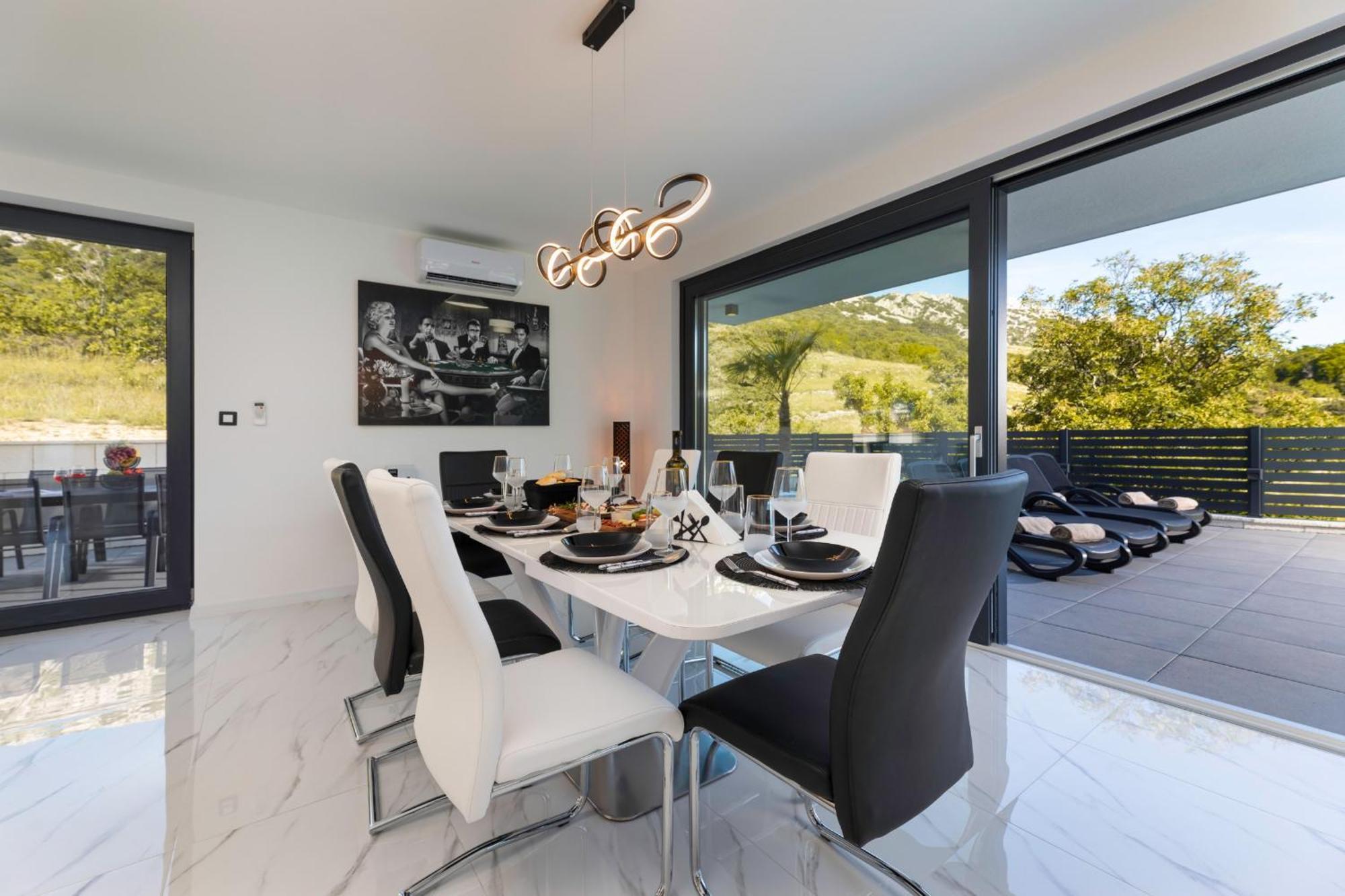 Villa Bellezza Draga Bašćanska Екстериор снимка