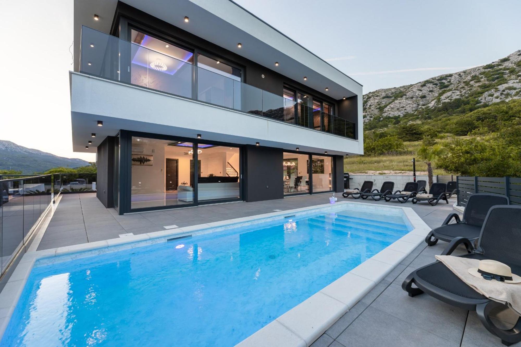 Villa Bellezza Draga Bašćanska Екстериор снимка